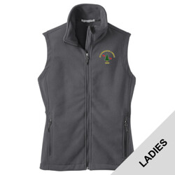 L219 - B101E001 - EMB - Ladies Fleece Vest
